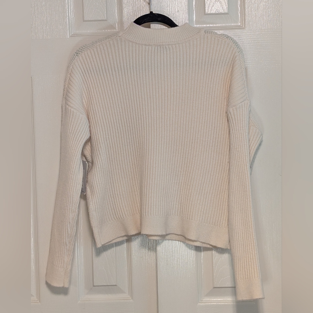 Cyrus Raya Knit Cream Sweater - Picture 2 of 7